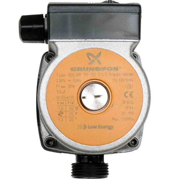 Grundfos 15-20 CIL2 Circulation Pump | Solar Hot Water Spare Parts