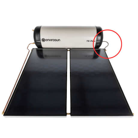Envirosun & Conergy Stainless Steel Pipe Short | Solar Hot Water Spare Parts