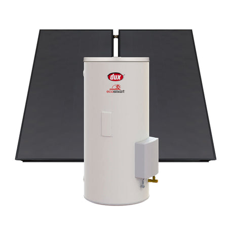Dux Ecosmart 250L 2 Panel | Electric Boosted Solar Hot Water System