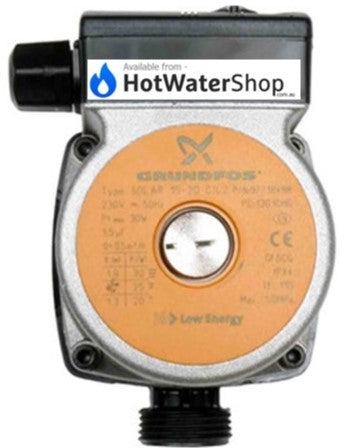 Grundfos 15-20 CIL2 Circulation Pump  |  Solar Hot Water Spare Parts