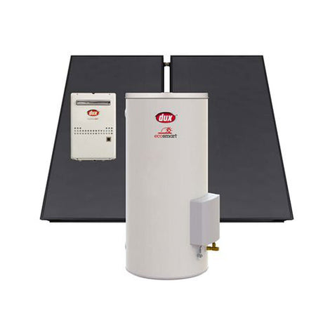 Dux Ecosmart 315L  2 Panel | Gas Boosted Solar Hot Water System