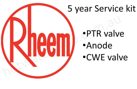 Rheem service kit 400lt electric | Rheem spare parts