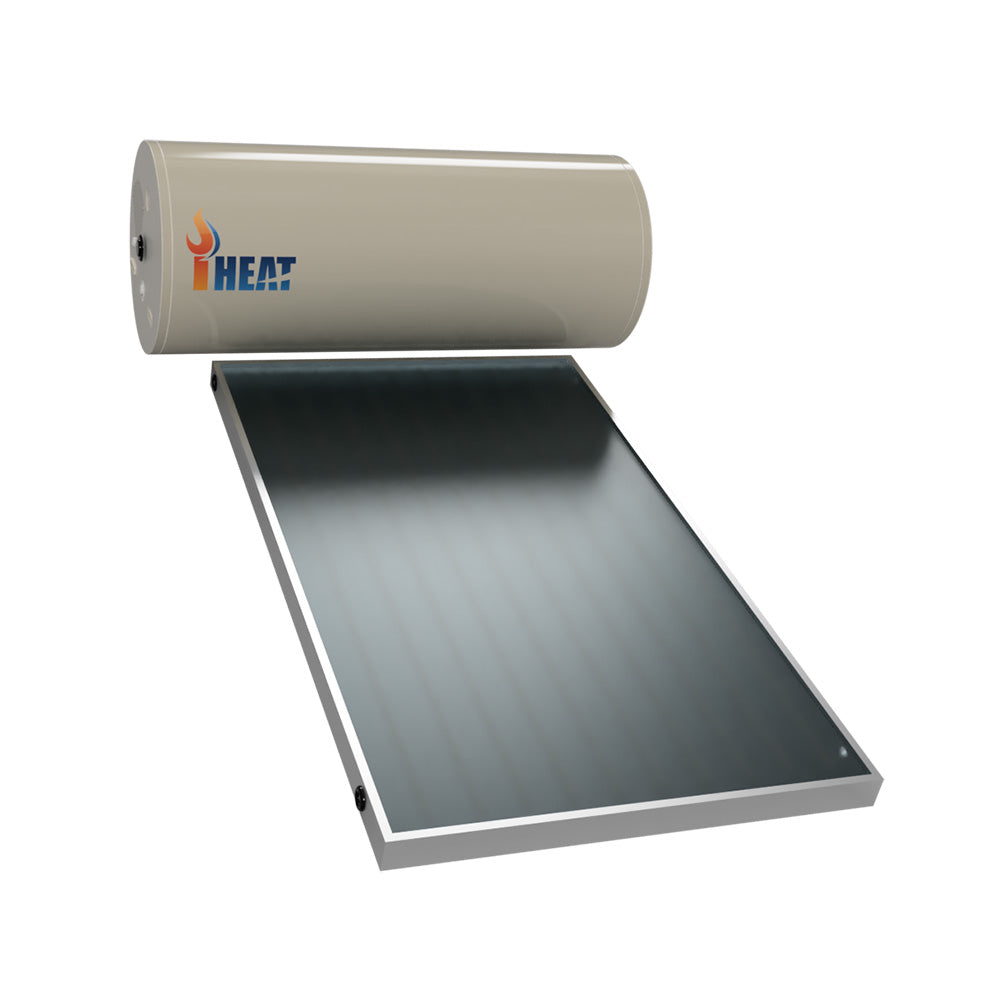 iHeat 300L Roof Mount Single Panel | Electric Boosted Solar Hot Water System